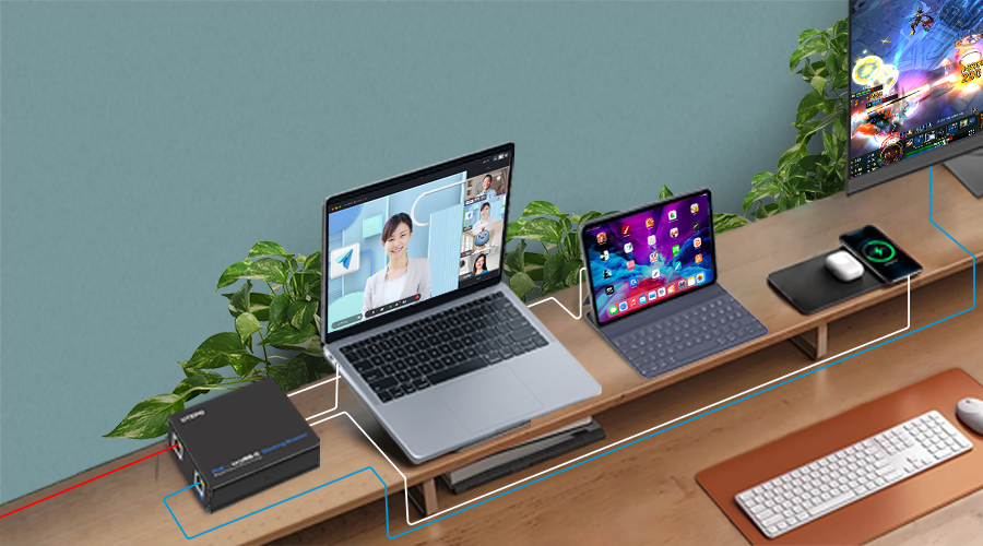 新品上市！新一代桌面上網充電神器 ，顛覆你的上網體驗